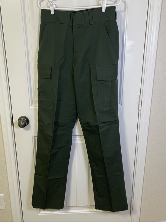 Transcon Manufacturing Other - Transcon Manufacturing Men's 31 FR Green Cargo Pants Flame Resistant Raw Hem